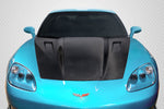 For 2005-2013 Chevrolet Corvette C6  Carbon Creations RKSV Hood 1Piece   #115183