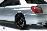 For 2002- 2007 Subaru Impreza WRX STI 4DR Duraflex STI Look Rear Fender Flares 4Pc 115335