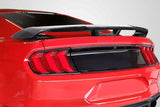 For 15-20 Ford Mustang Coupe Carbon Fiber Performance Look Rear Wing Spoiler #115380