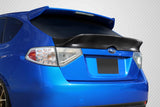Fits 2008-2010 Subaru Impreza Carbon Fiber MSR Rear Wing Spoiler  #115509