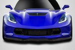 For 2014-19 Chevrolet Corvette C7 Carbon Fiber  GMX Front Lip Splitter  #115524