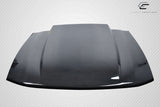 For 2005-09 Ford Mustang  Carbon Fiber 2.5" Cowl Hood 1Pc Carbon Creations  #115533
