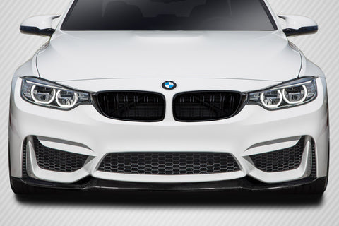 For 14-19 BMW M3 F80 14-20 M4 F82 F83 Carbon Fiber CS Look Front Lip Under Spoiler #115596