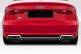 Fits 2013-2016 Audi A3 Duraflex RS3 Look  Rear Diffuser  1 Piece  #115672