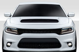 Fits 2015-2020 Dodge Charger Duraflex Demon Look Hood - 1 Piece #115678