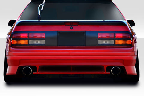 For 1986-1991 Mazda RX-7 Duraflex Vanish Rear Bumper Cover - 1 Piece  #115718