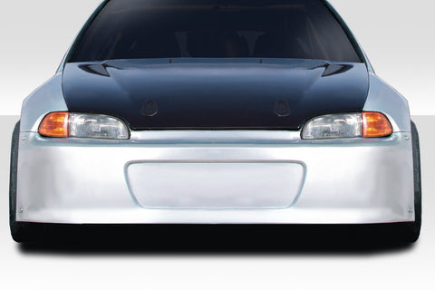 Fits 1992-1995 Honda Civic Duraflex Dragster Front Bumper Cover - 1 Piece  #115738