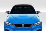 Fits 2012-2018 BMW 3 Series F30 / 2014-2020 4 Series F32 Duraflex GTS Look Hood #115764