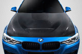 For 2012-18 BMW 3 Series F30 / 2014-20 4 Series F32 Carbon Fiber GTS Look Hood #115765