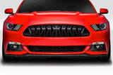 Fits 2015-2017 Ford Mustang Duraflex Predator Grille - 1 Piece  #116048