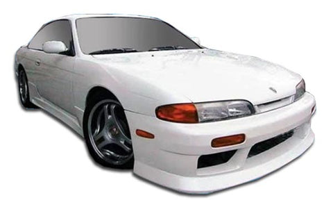 Fits 1995-1996 Nissan 240SX S14 Duraflex V-Speed Front Bumper Cover - 1 Piece #101649