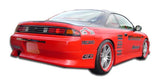 Fits 1995-1998 Nissan 240SX S14 Duraflex V-Speed Rear Bumper Cover - 1 Piece  #101650