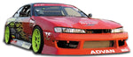 Fits 1997-1998 Nissan 240SX S14 Duraflex V-Speed Front Bumper Cover - 1 Piece #101901