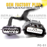 PC65 Pedal Commande For Chevrolet Silverado 1500 models with years 2007-2018 for engine sizes: 4.3L 4.8L 5.3L 6.0L 6.2L.