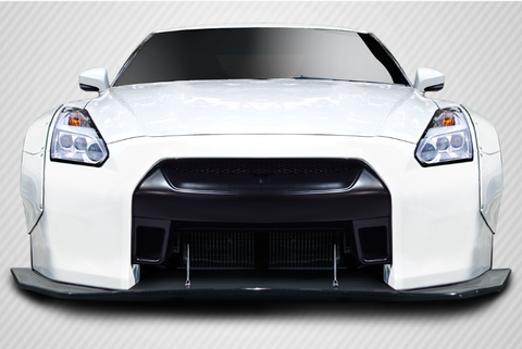 For 2009-2016 Nissan GT-R R35 Carbon Creations LBW Front Splitter - 1 Piece Item # 113507